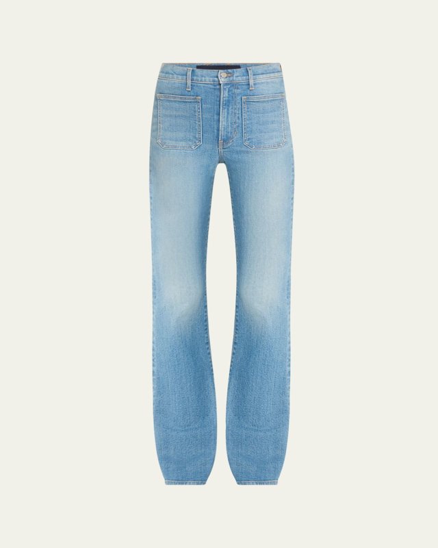 Beverly High-Rise Skinny Flare Jeans